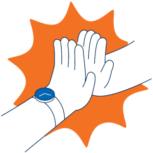 High Five - transparenter Kredit